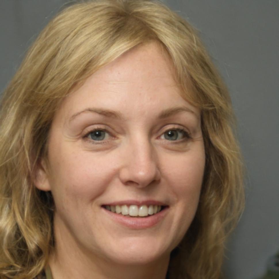 Zufriedene Klientin